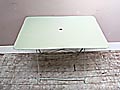 old french rectangular garden tabel